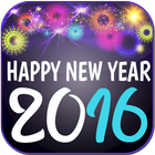 Happy New Year 2016 biểu tượng