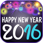 Happy New Year 2016 أيقونة