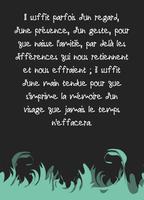 Friendship pictures - French Affiche
