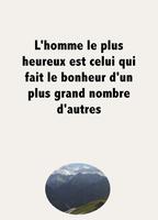 پوستر Quotes of motivation - french