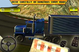 Heavy Offroad Truck Hill Climb - Hard Driving Sim capture d'écran 3
