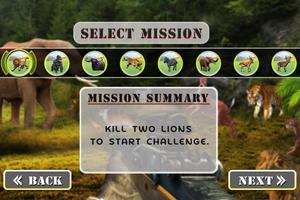 Animal Hunting Mission : African Wildlife Survival capture d'écran 1