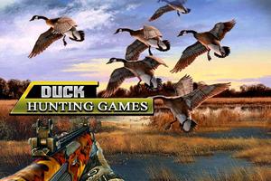 Jogos de Caça de Pato - Melhor Sniper Hunter 3D Cartaz