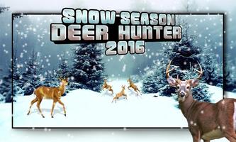 Deer Hunter 2 016 сезон снег постер