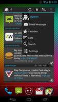 Falcon Widget (for Twitter) الملصق