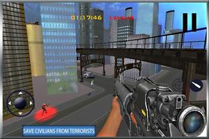 Street Crime Target Killer 3d imagem de tela 3