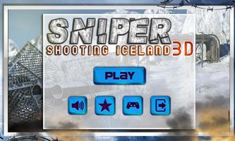 Sniper Shooting Iceland 3D پوسٹر
