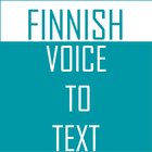 Finnish Voice To Text Converter-icoon