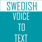 Swedish Voice To Text Converter icône