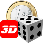 Coins and Dice 3D FREE icon