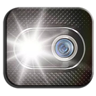 Linterna botón transparente icône