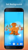 4D Hanuman Live Wallpaper captura de pantalla 3