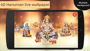 4D Hanuman Live Wallpaper Poster