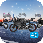 4D Bike Live Wallpaper icône
