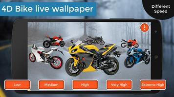 4D Bike Live Wallpaper capture d'écran 1