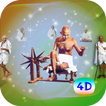 4D Gandhiji Live Wallpaper