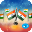 4D Indian Flag Live Wallpaper