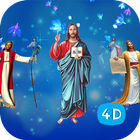 4D Jesus Live Wallpaper আইকন