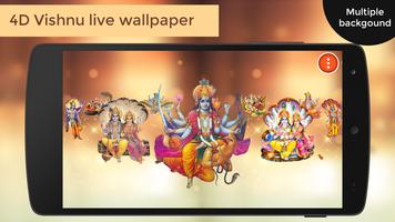 4D Vishnu Live Wallpaper โปสเตอร์