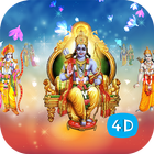 4D Shri Ram Live Wallpaper icône