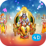 4D Shri Ram Live Wallpaper-icoon