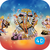 4D Maa Kali Live wallpaper icône