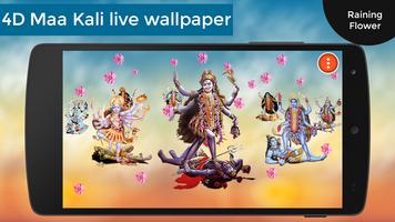 4D Maa Kali Live wallpaper poster