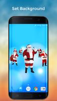 4D Santa Claus Live Wallpaper capture d'écran 3