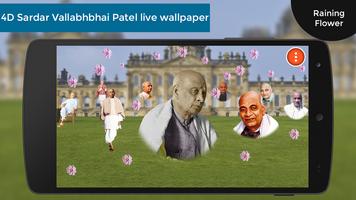 4D Sardar Vallabhbhai Patel Live Wallpaper स्क्रीनशॉट 1