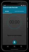 Voice & Audio Recorder with Live Screen Recorder syot layar 1