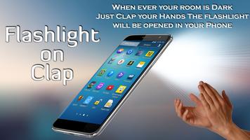 Flashlight & Find Phone On Clap পোস্টার