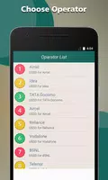 Mobile USSD Code India Network ảnh chụp màn hình 1