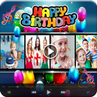 Birthday Photo to Video Maker ikona