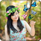 Butterfly Photo Frame-icoon