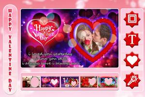 پوستر Valentine Day Photo Frame 2018