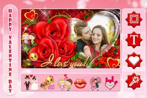 Valentine Day Photo Frame 2018 اسکرین شاٹ 2