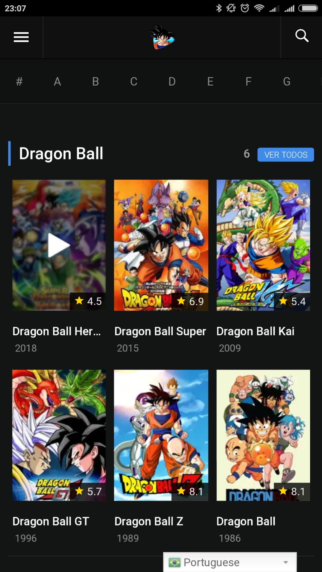 Assistir Dragon Ball Online completo