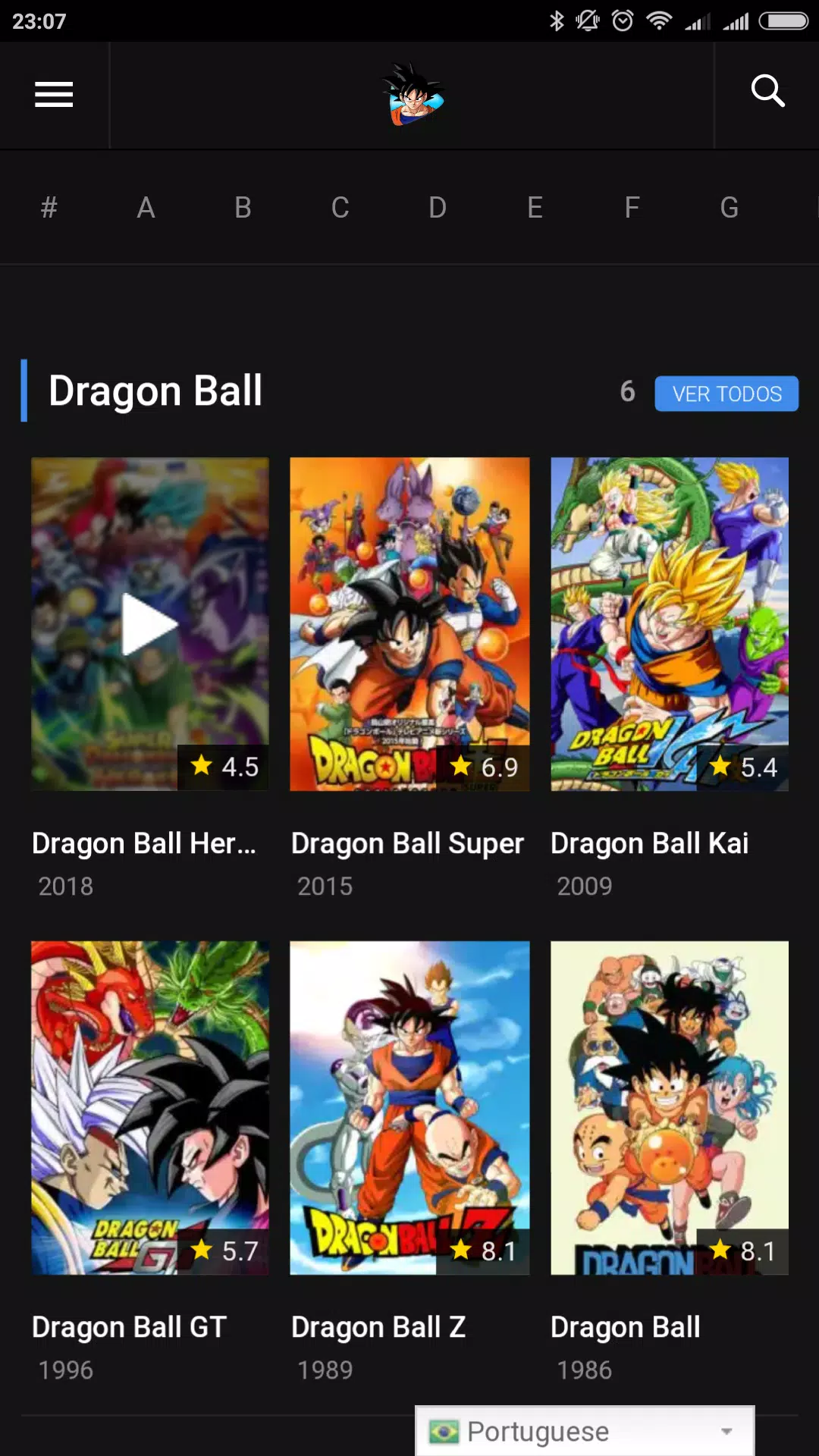 Assistir Dragon Ball GT - ver séries online
