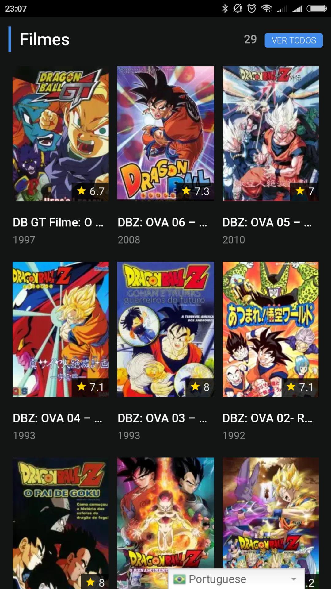 Dragon Ball Vídeos - Assistir Online Grátis APK untuk Unduhan Android