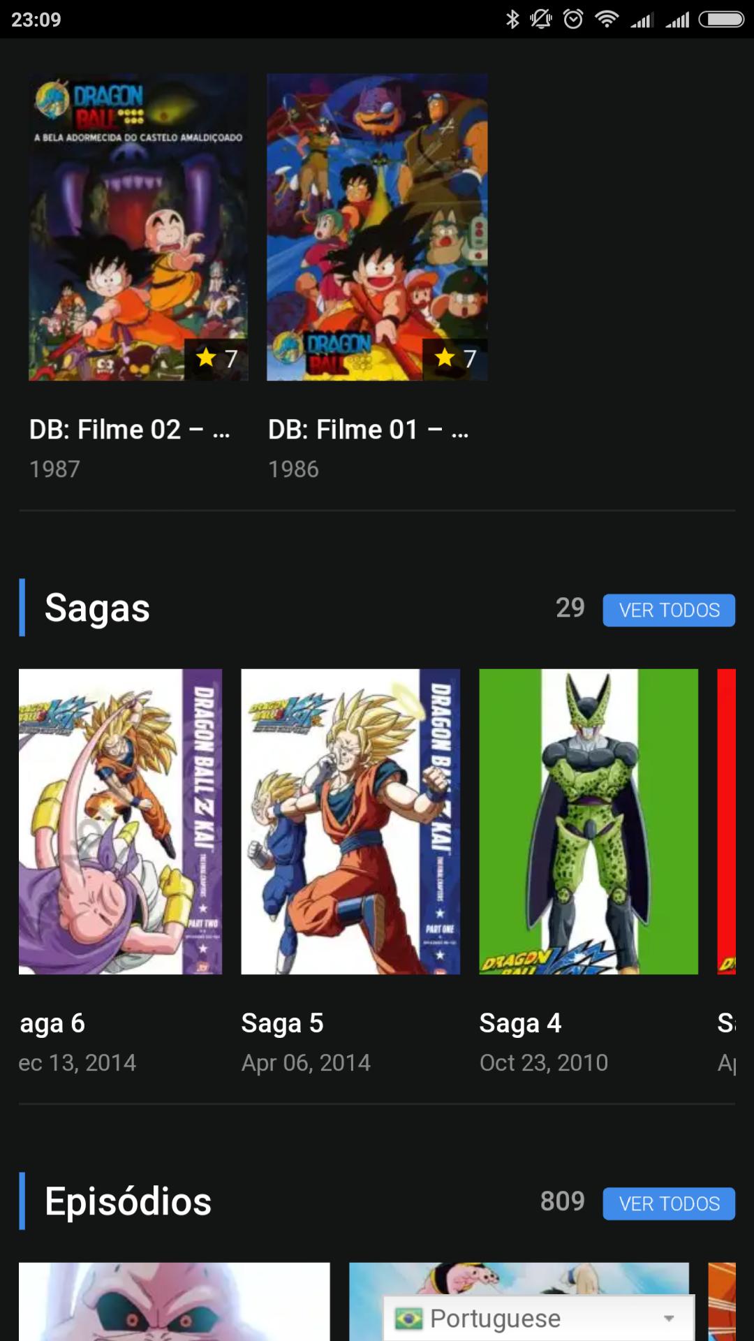 Dragon Ball Vídeos - Assistir Online Grátis APK untuk Unduhan Android