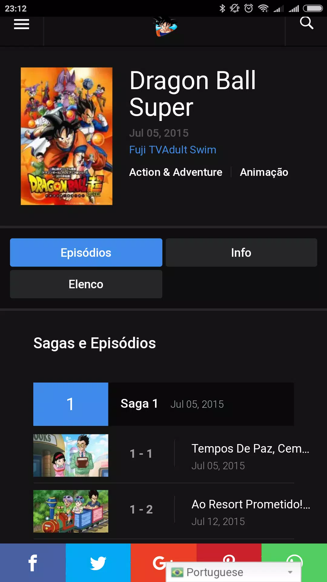 Dragon Ball Vídeos - Assistir Online Grátis APK for Android Download