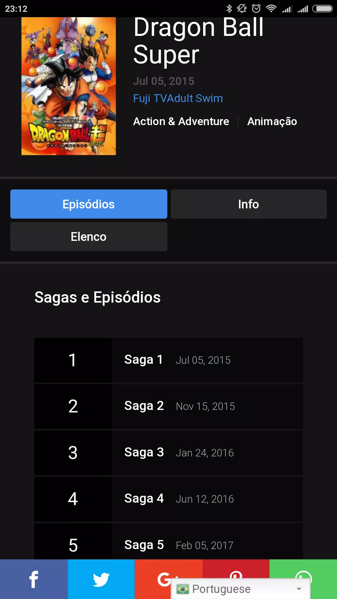 Assistir Dragon Ball APK pour Android Télécharger