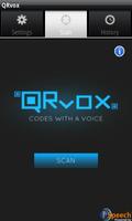 QRvox پوسٹر