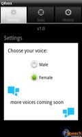 QRvox capture d'écran 1