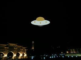 پوستر Radiant UFO Camera