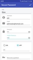 Secure Password স্ক্রিনশট 2