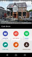 Cafe Brick Poster