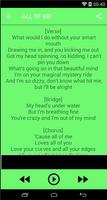 برنامه‌نما John Legend Lyrics&Songs عکس از صفحه