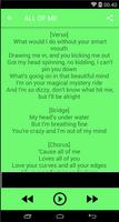 John Legend Lyrics&Songs تصوير الشاشة 3