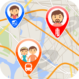 Find My Friends-Family Locator simgesi